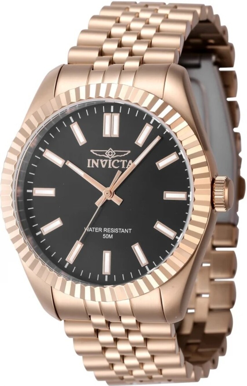 Invicta Specialty Quartz Black Dial Men's Watch 47492 - Black